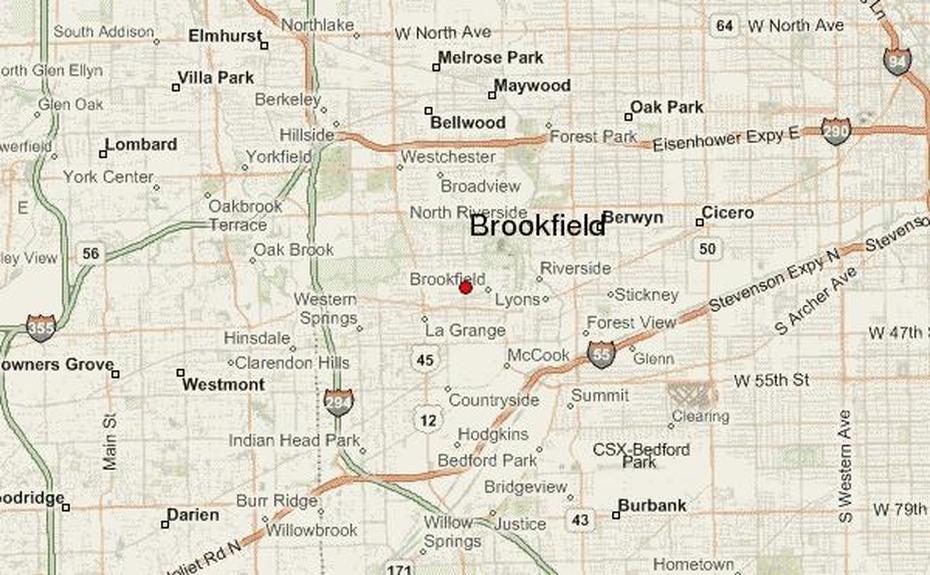 Brookfield, Illinois Location Guide, Brookfield, United States, Brookfield Square Mall, City Of Brookfield