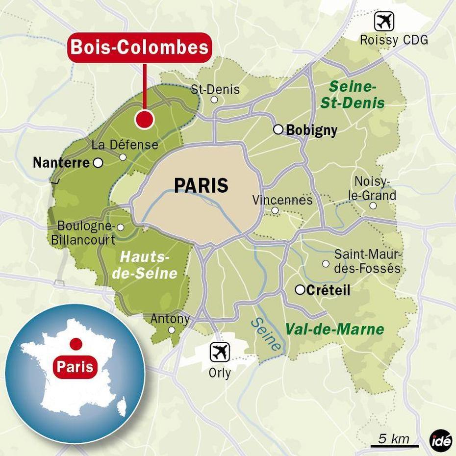 Colombes 92, Ibm Bois-Colombes, Liberation, Bois-Colombes, France