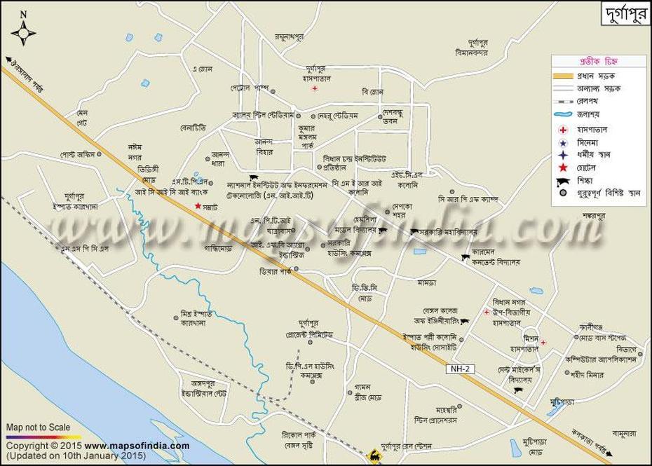 , Durgapur City Map In Bengali, Durgāpur, India, Durgapur Barrage, Chennai On India
