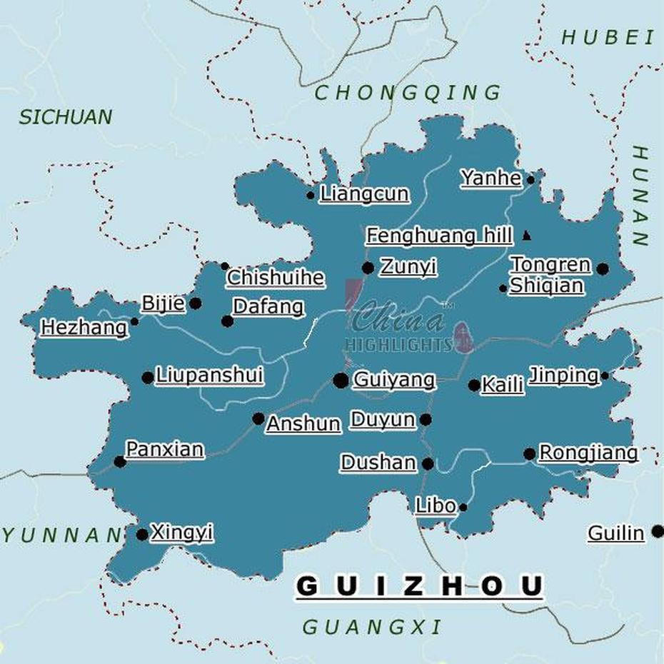 Guizhou,A Provincial-Level Division In S.W. China, Gaizhou, China, Ningxia China, Yunnan China