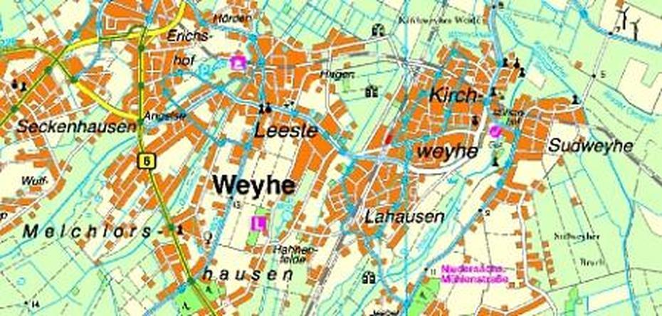 Ihr Weg Zu Uns | Weyhe.De, Weyhe, Germany, Birgit Weyhe, Germany Location On World