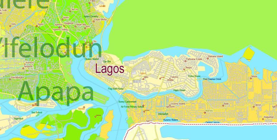 Ikoyi Nigeria, Printable  Nigeria, Nigeria, Lagos, Nigeria