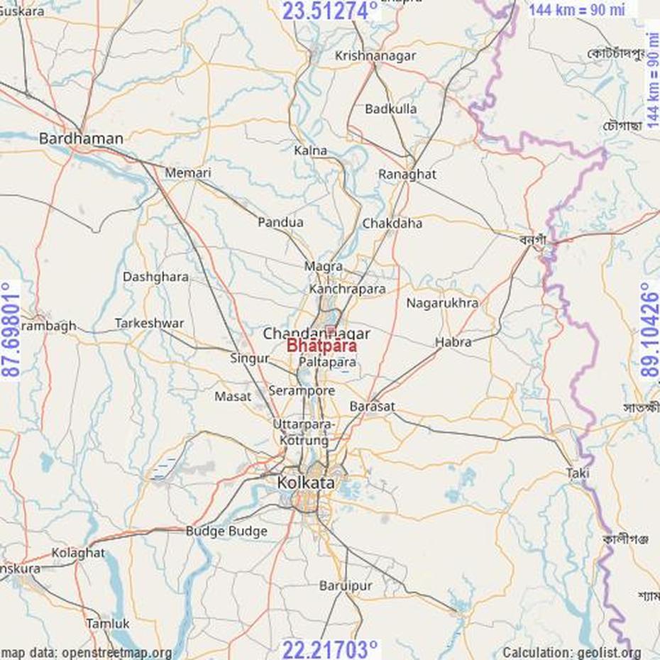 India  Simple, India  With City, Bhatpara, Bhātpāra, India