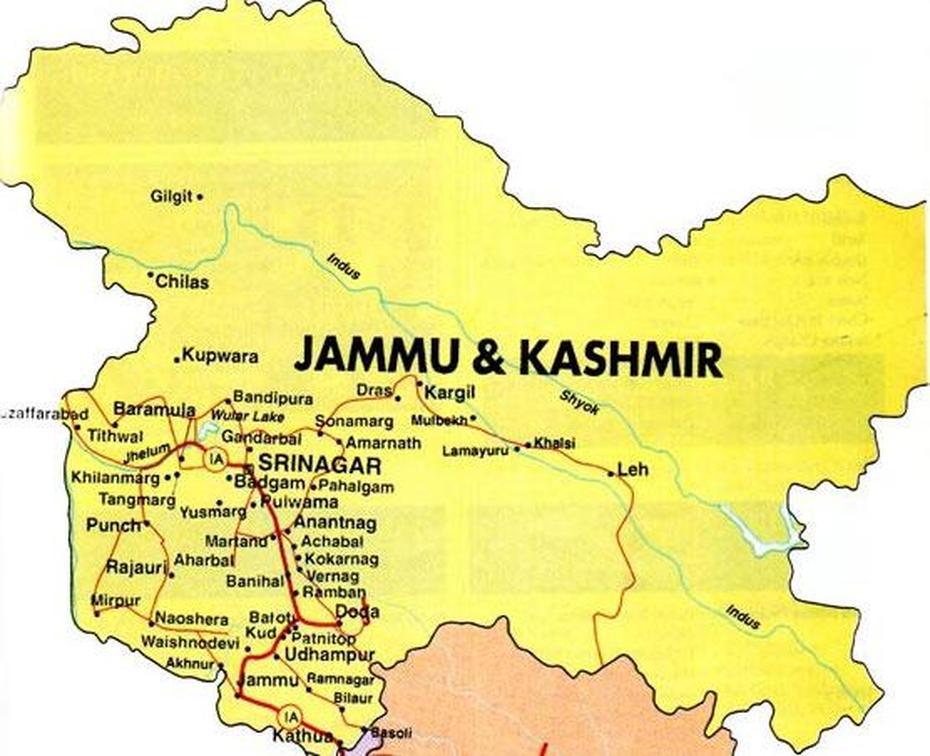Jammu And Kashmir Tourist Map – Jammu And Kashmir Google Map, Jammu, India, Cashmere India, Jk