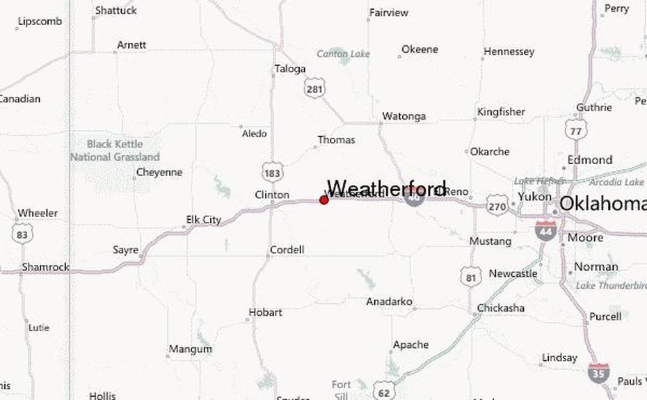 Lake Weatherford Fishing, Location Of Weatherford Texas, Oklahoma Location, Weatherford, United States