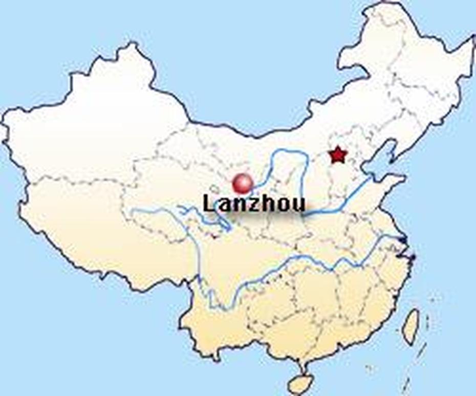 Lanzhou Map – Lanzhou Maps – China Tour Advisors, Lianzhou, China, Simple  Of China, China  Drawing