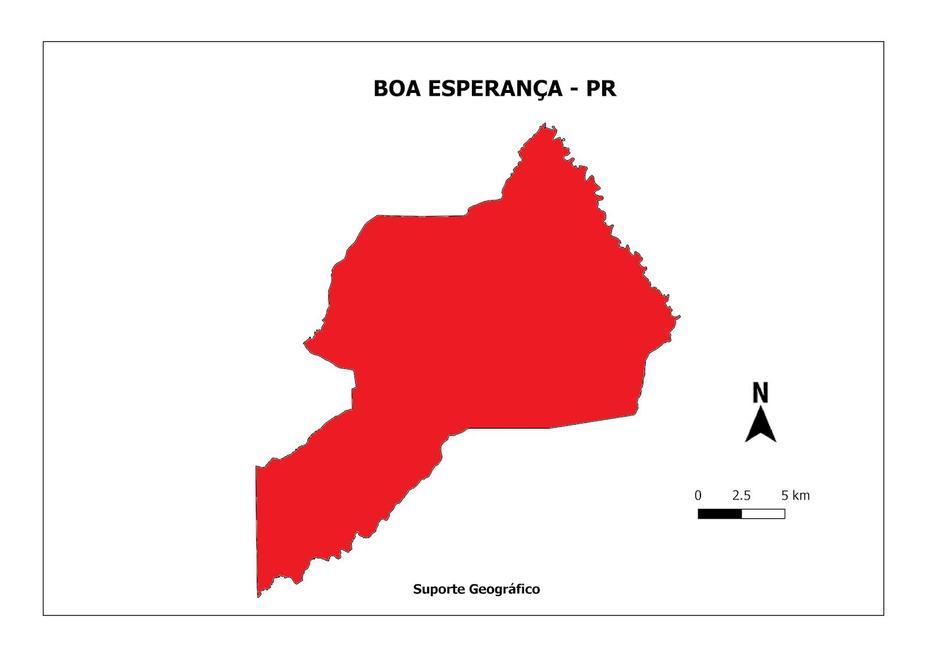 Mapa De Boa Esperanca – Pr | Suporte Geografico, Boa Esperança, Brazil, Boa Esperança, Brazil