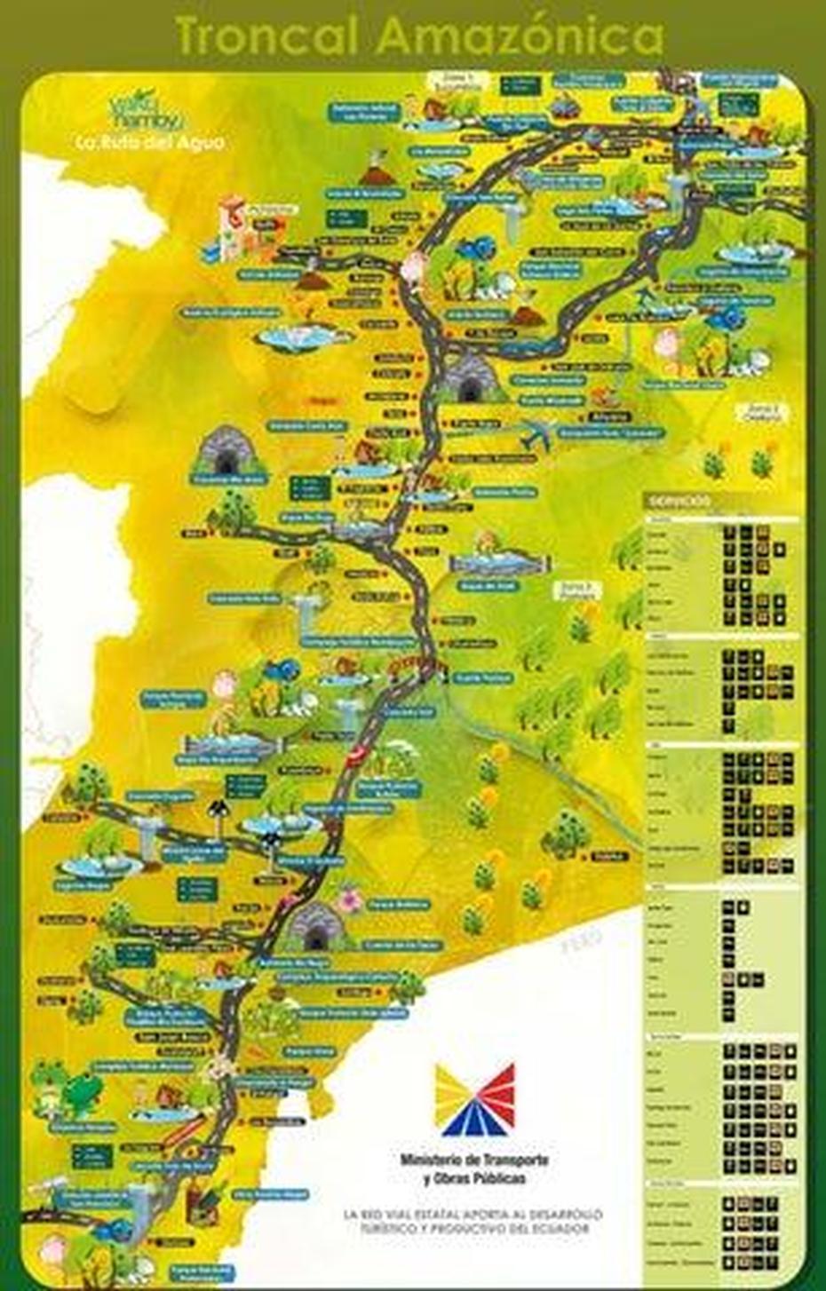 Mapa De La Troncal By Obras Publicas Ec – Issuu, La Troncal, Ecuador, A De Ecuador, Naranjal Ecuador