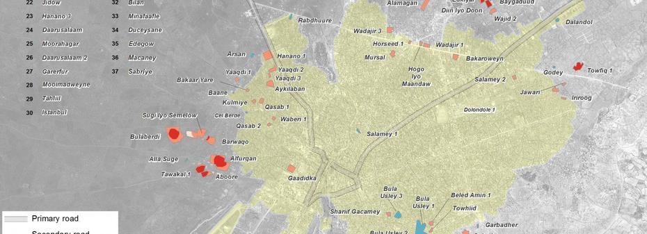 Somalia: Assessing Idp Settlements To Inform Urgent Humanitarian …, Baidoa, Somalia, Somalia  Outline, Kismayo Somalia