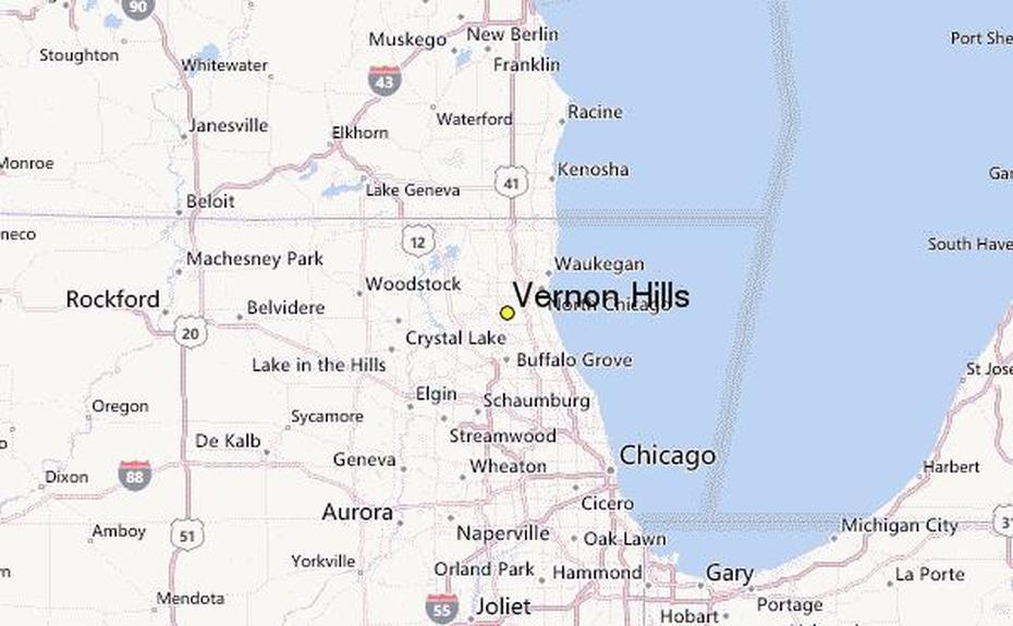 Street  Of Vernon Hills Il, Vernon Hill Va, Station Record, Vernon Hills, United States