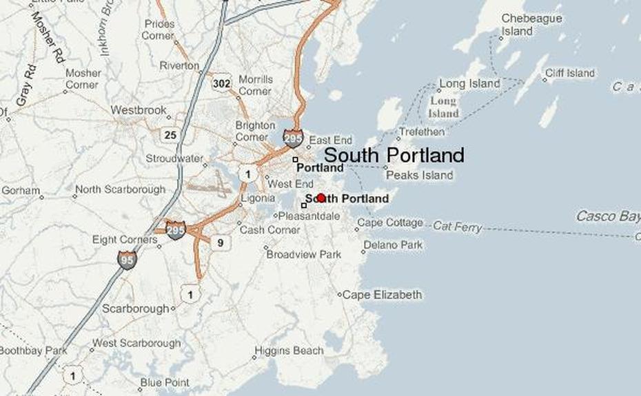 United States World, Of South Usa States, Guide, South Portland, United States