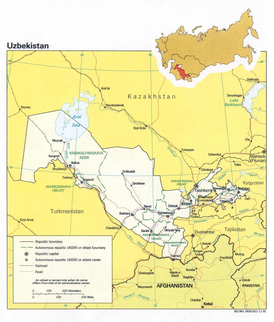 Uzbekistan Climate, Uzbekistan On  Of Asia, Nations Online, Haqqulobod, Uzbekistan