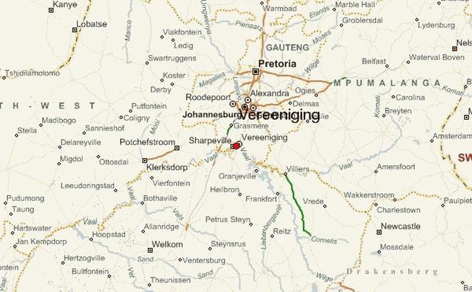 Vereeniging Location Guide, Vereeniging, South Africa, Southern South Africa, Upington