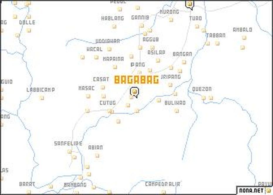 Bagabag (Philippines) Map – Nona, Bagabag, Philippines, Nueva Vizcaya  A, Tuao Philippines