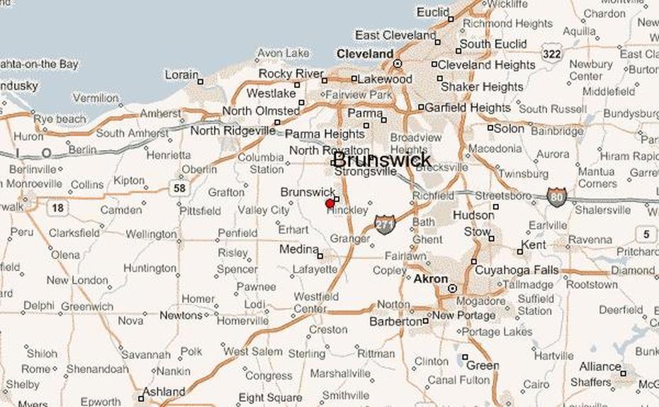 Brunswick Location Guide, Brunswick, United States, Showing United States, United States  Color