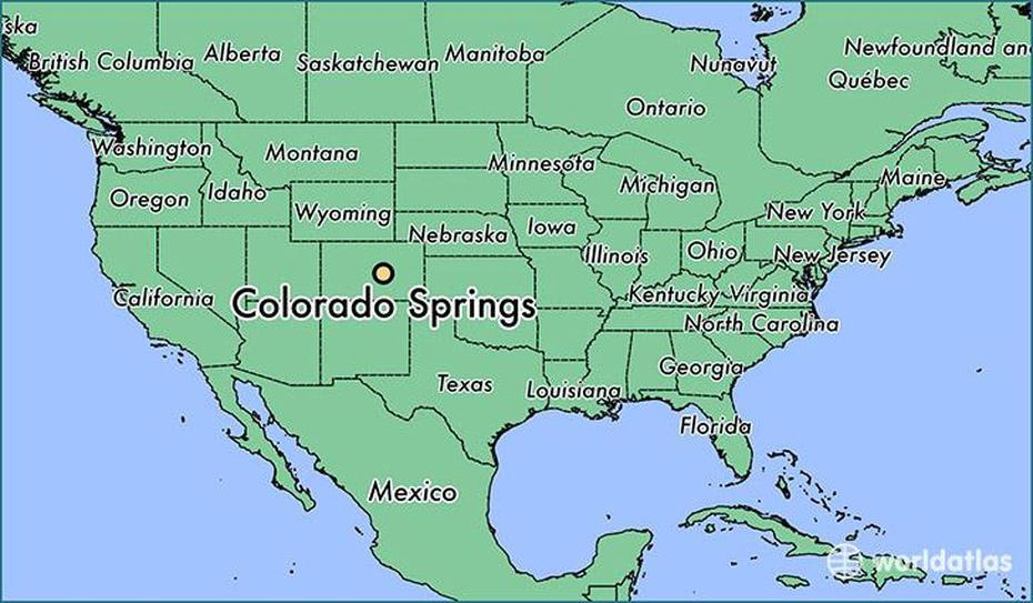 Where Is Colorado Springs, Co? / Colorado Springs, Colorado Map …, Colorado Springs, United States, Colorado Co, Colorado State  View