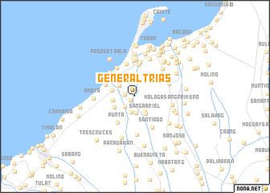 General Trias (Philippines) Map – Nona, General Trias, Philippines, Noveleta Cavite, General Trias Cavite Philippines
