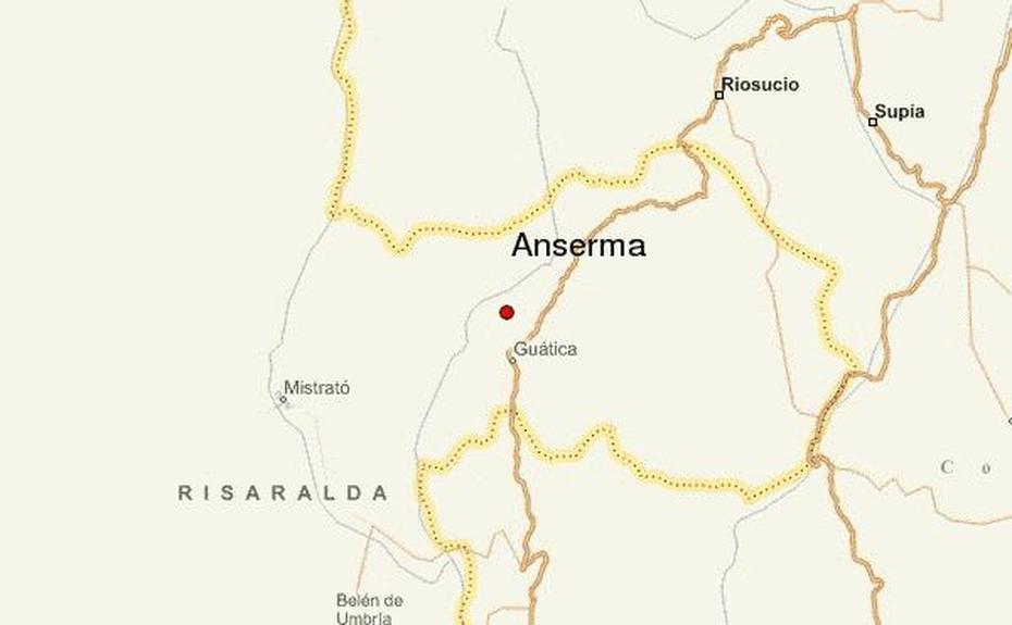 Guia Urbano De Anserma, Anserma, Colombia, Caldas Colombia, Anserma Caldas