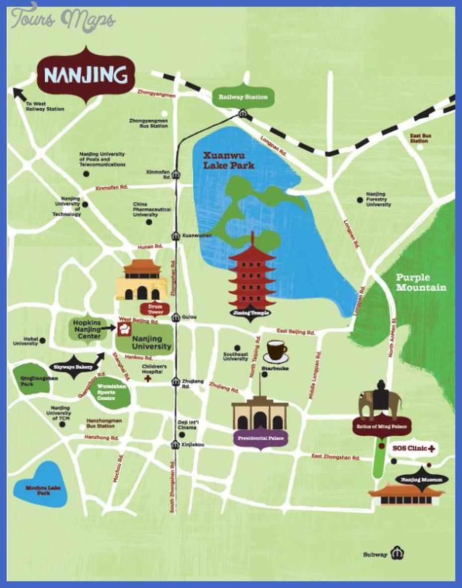 Hangzhou Map Tourist Attractions – Toursmaps, Hangzhou, China, Taizhou China, Hangzhou Tourist