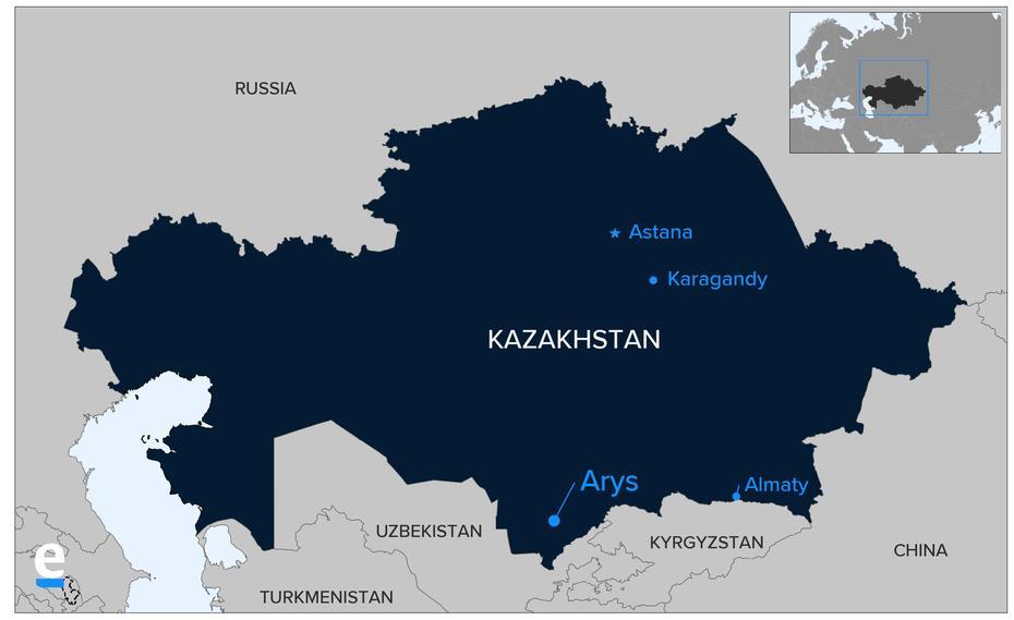 Kazakhstan Capital, Kazakhstan In World, Thousands Evacuated, Arys, Kazakhstan