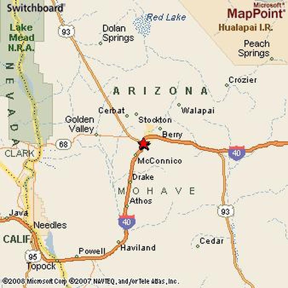 Kingman, Arizona Area Map & More, Kingman, United States, Peach Springs  Route 66, Arizona Capital