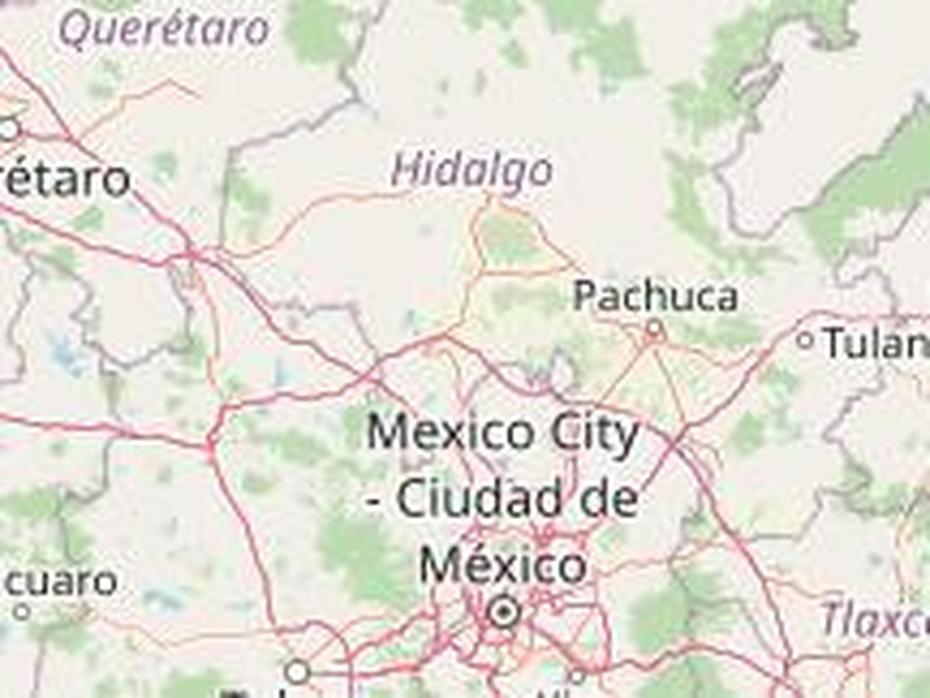 Mexico  Showing States, Mexico City Mexico, Mexico, Atitalaquia, Mexico