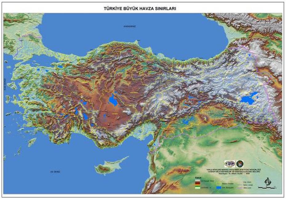 Turkiye Havza Snrlar Haritas | Cografya Ogretmeni, Havza, Turkey, Belek Turkey, Turkey Capital