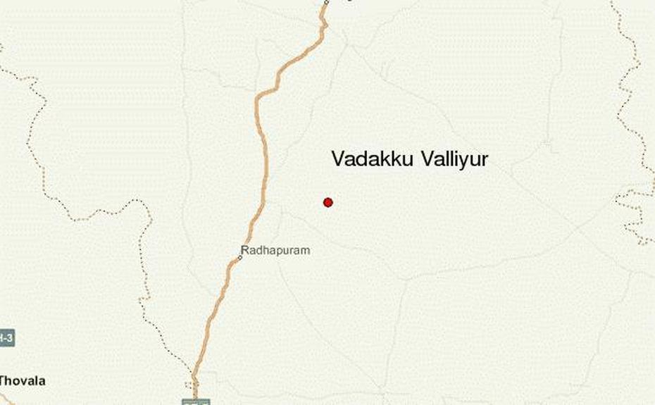 Vadakku Valliyur Location Guide, Vadakku Valliyūr, India, India  With City, India  Drawing