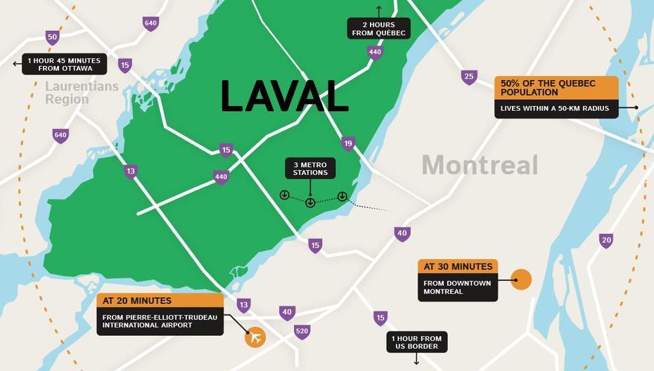 Activites Et Circuits Touristiques A Laval | Tourisme Laval, Laval, Canada, Carte De Laval, Laval Quebec Canada