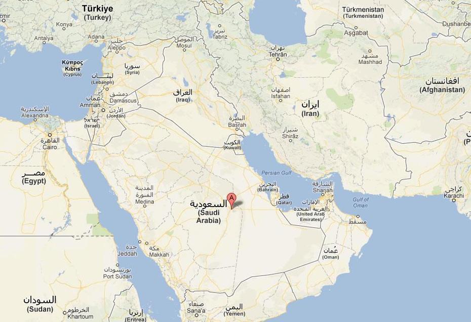 Al Kharj Map, Al Kharj, Saudi Arabia, Al Kharj Air Base, Riad  City