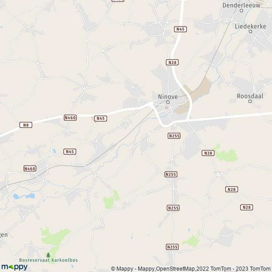 Harelbeke, Chalazion, Plattegrond Ninove, Ninove, Belgium