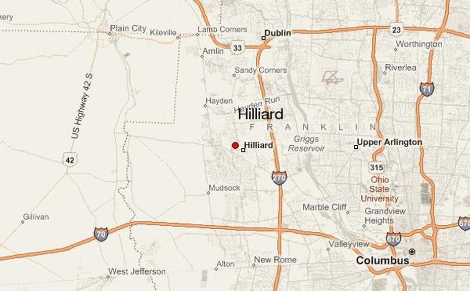 Hilliard Oh, Street  Of Hilliard Ohio, Location Guide, Hilliard, United States