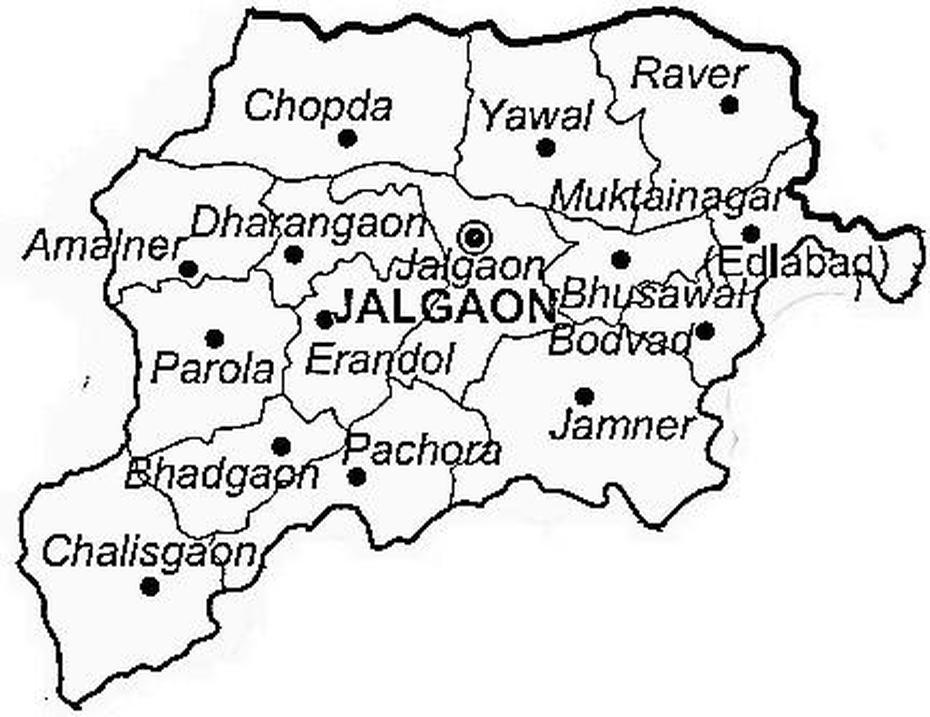 Jalgaon District | Jalgaon District Map, Jalgaon, India, Bhusawal  City, India Elevation