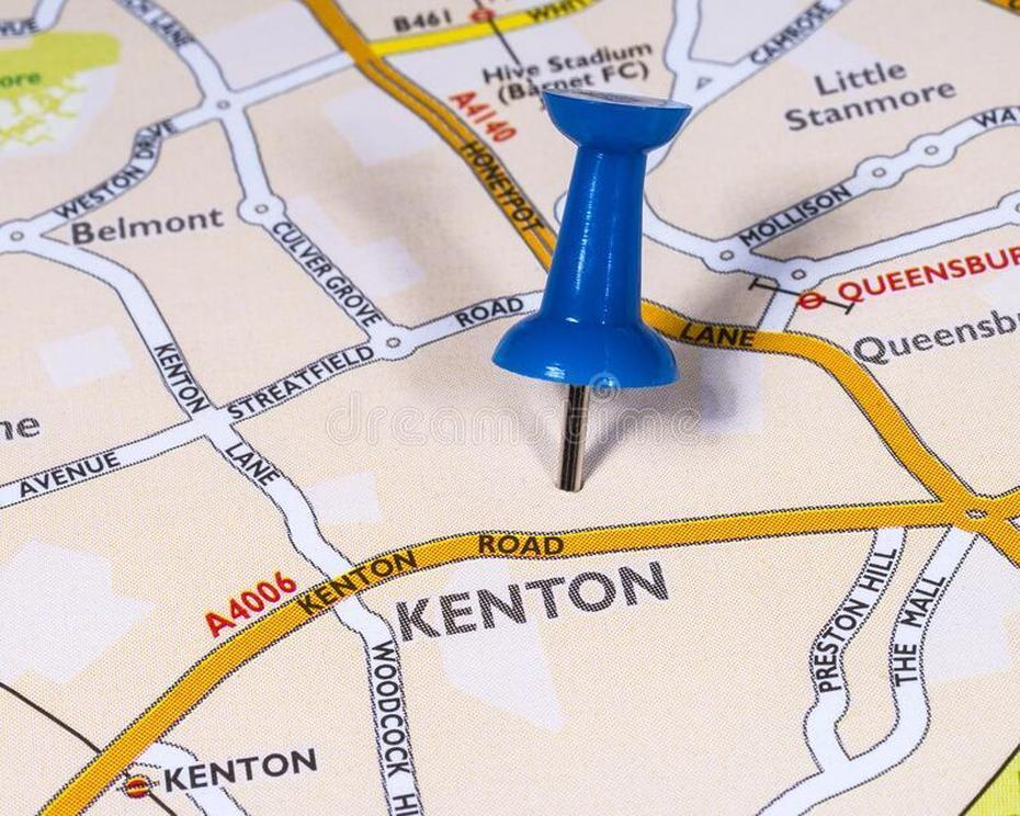Kenton On A Uk Map Stock Image. Image Of London, Brent – 169528959, Kenton, United Kingdom, Downloadable  Of England, Yorkshire Dales England