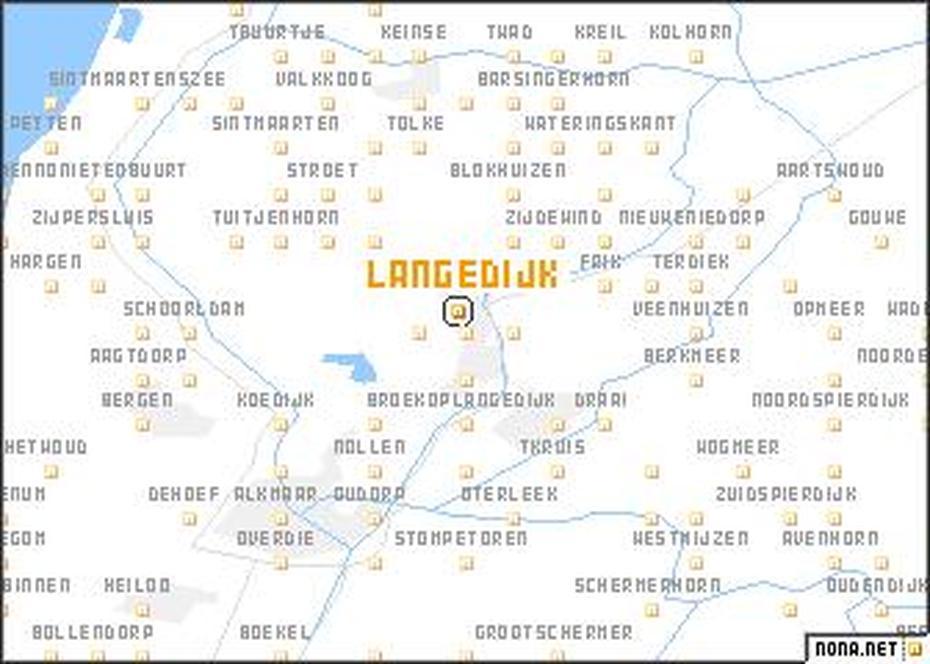 Langedijk (Netherlands) Map – Nona, Langedijk, Netherlands, Feenstra, De Vlag Van  Nederland