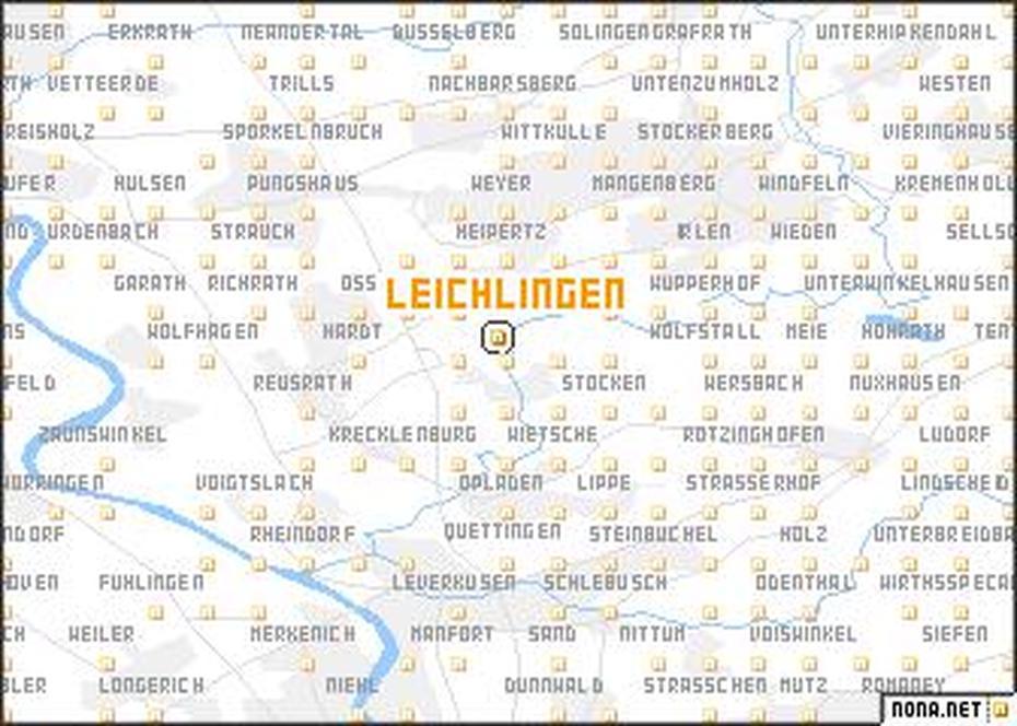 Leichlingen (Germany) Map – Nona, Leichlingen, Germany, Reutlingen Germany, Nordlingen  Crater