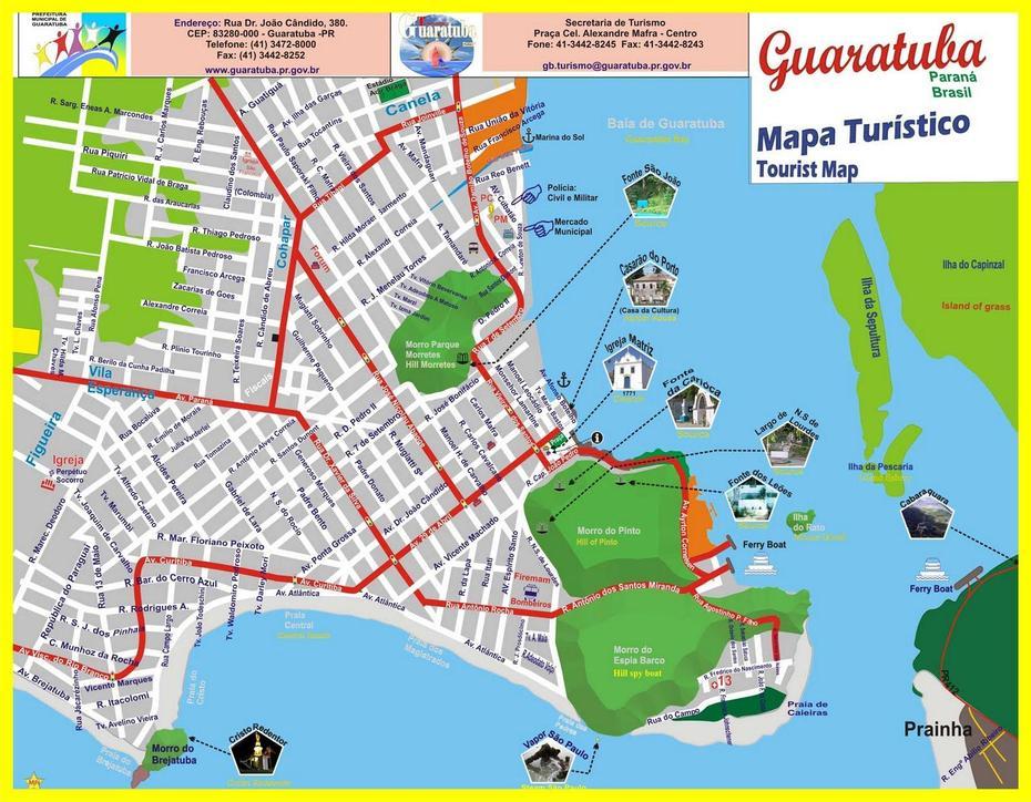 Mapas De Guaratuba – Pr | Mapasblog, Guaratuba, Brazil, Curitiba Brazil Beach, Bertioga  Sp