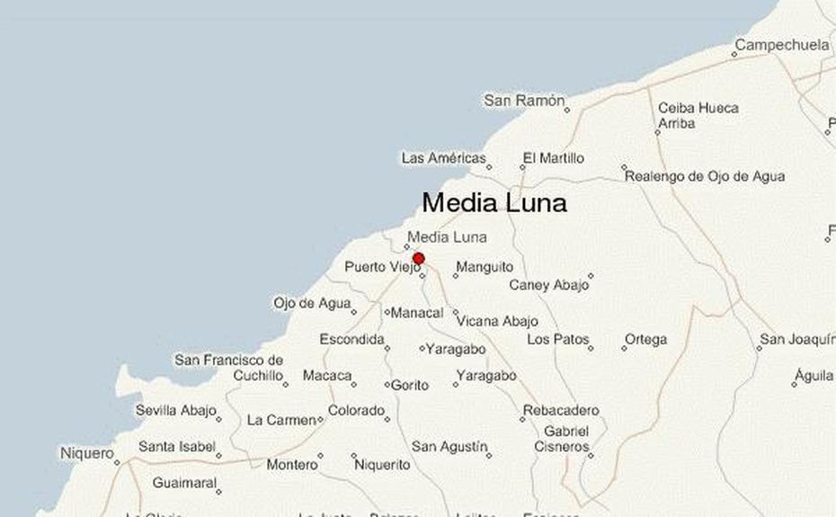 Media Luna Location Guide, Media Luna, Cuba, Luna Y Mares Cuba, Sol Y Luna