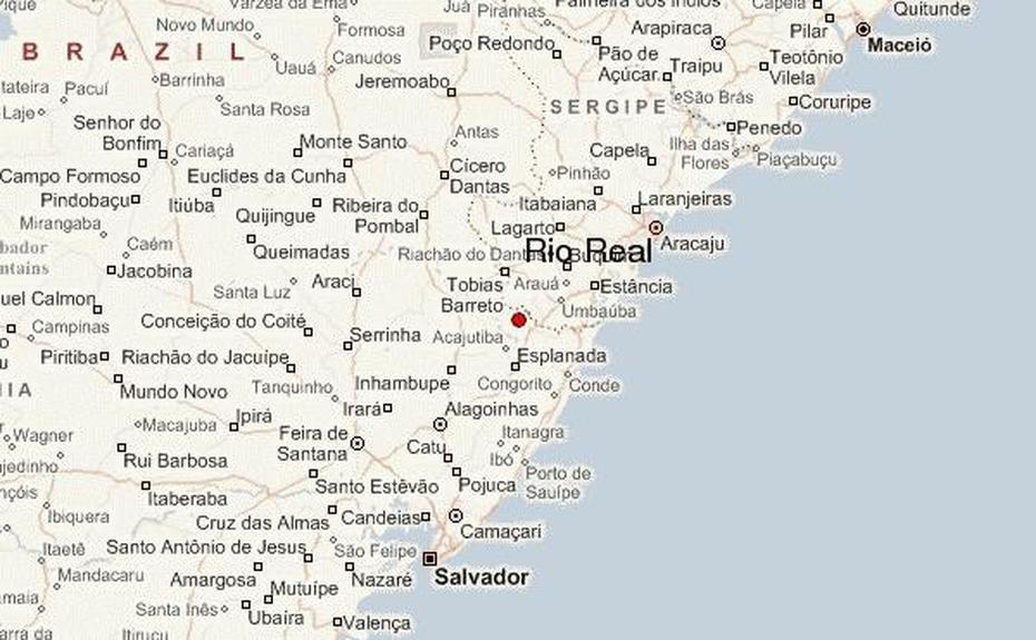 Rio Real Weather Forecast, Rio Real, Brazil, Rio Grande Brazil, Rio Location