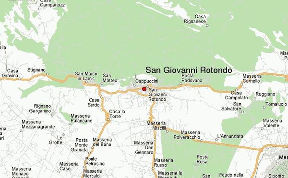 San Giovanni Rotondo Location Guide, San Giovanni Rotondo, Italy, Foggia Italy, Loreto Italy