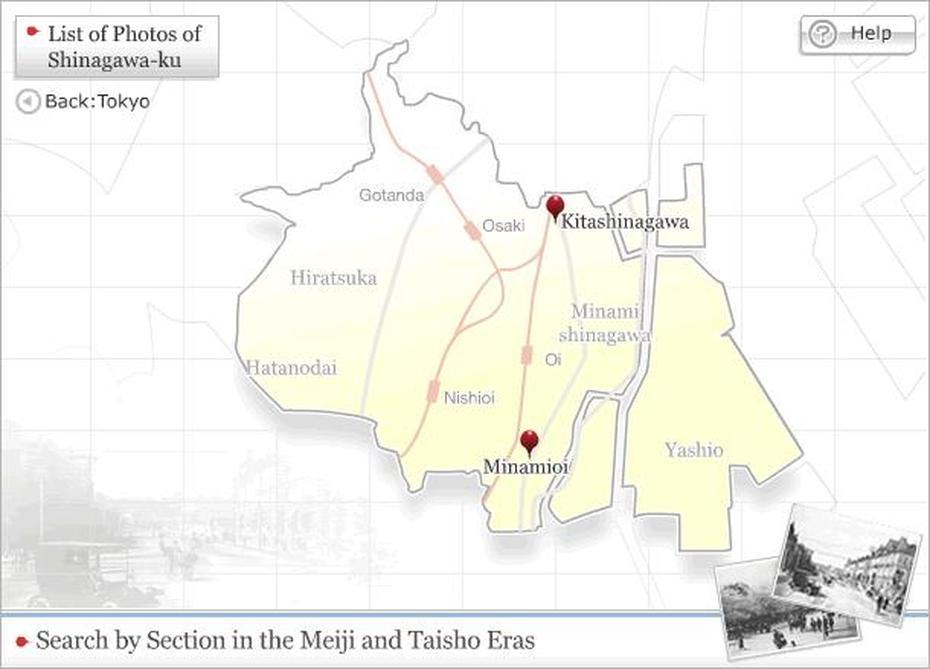 Search By Map:Search By Present-Day Section:Tokyo Shinagawa-Ku | The …, Shinagawa-Ku, Japan, Tokyo Shinagawa Ku, Tokyo- Osaka