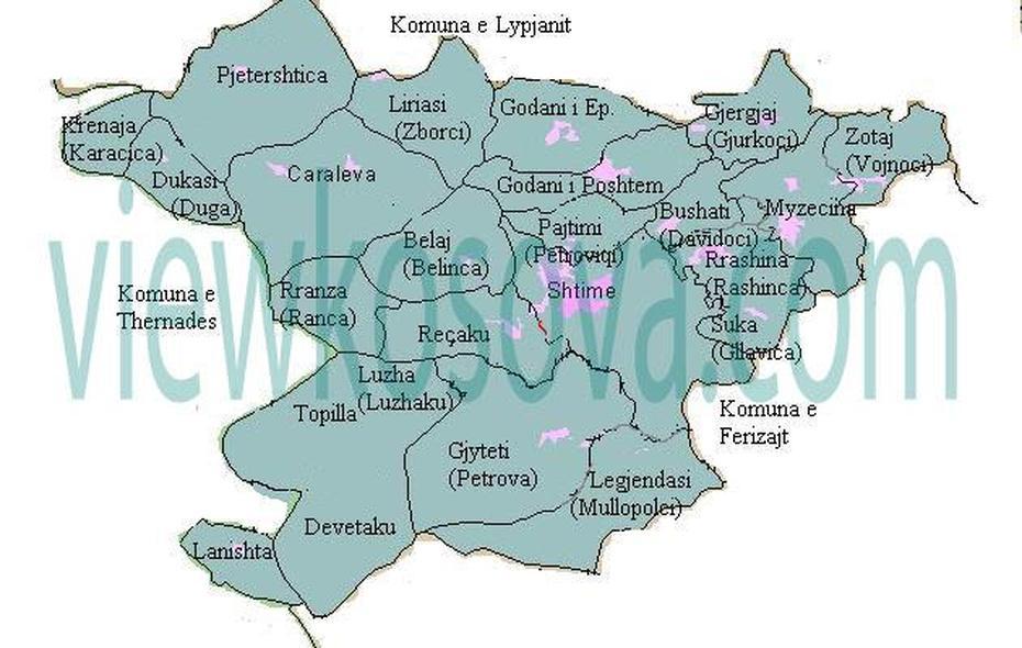 Shtime Municipality – Visit Kosova Guide To Kosovo Facts, Shtime, Kosovo, Ferizaj, Hani I  Elezit