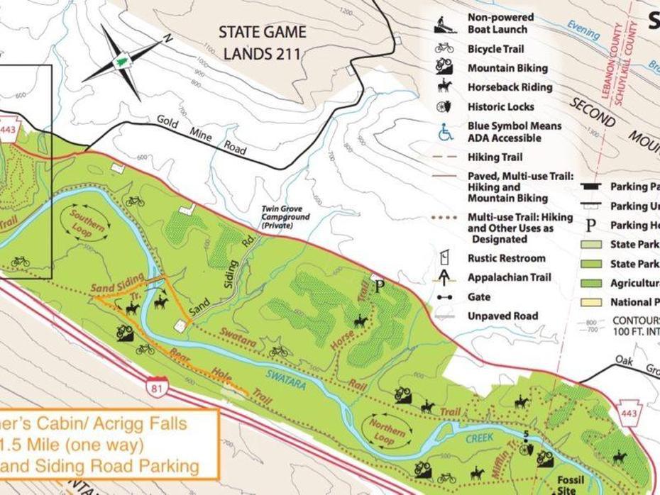 Swatara State Park Fossil Site, Swatara State Park Lebanon County, Park , Swatara, United States