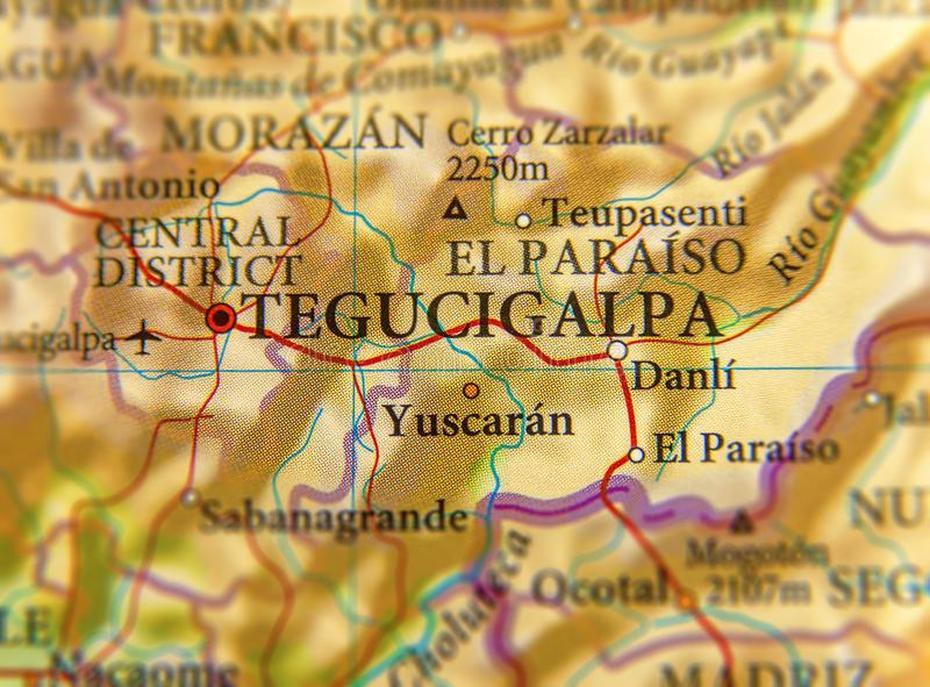 Tegucigalpa On, Honduras Cities, Image, Tegucigalpa, Honduras