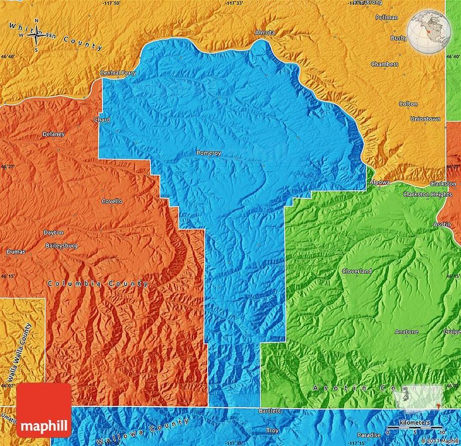 United States  Puzzle, 50 United States, Garfield County, Garfield, United States