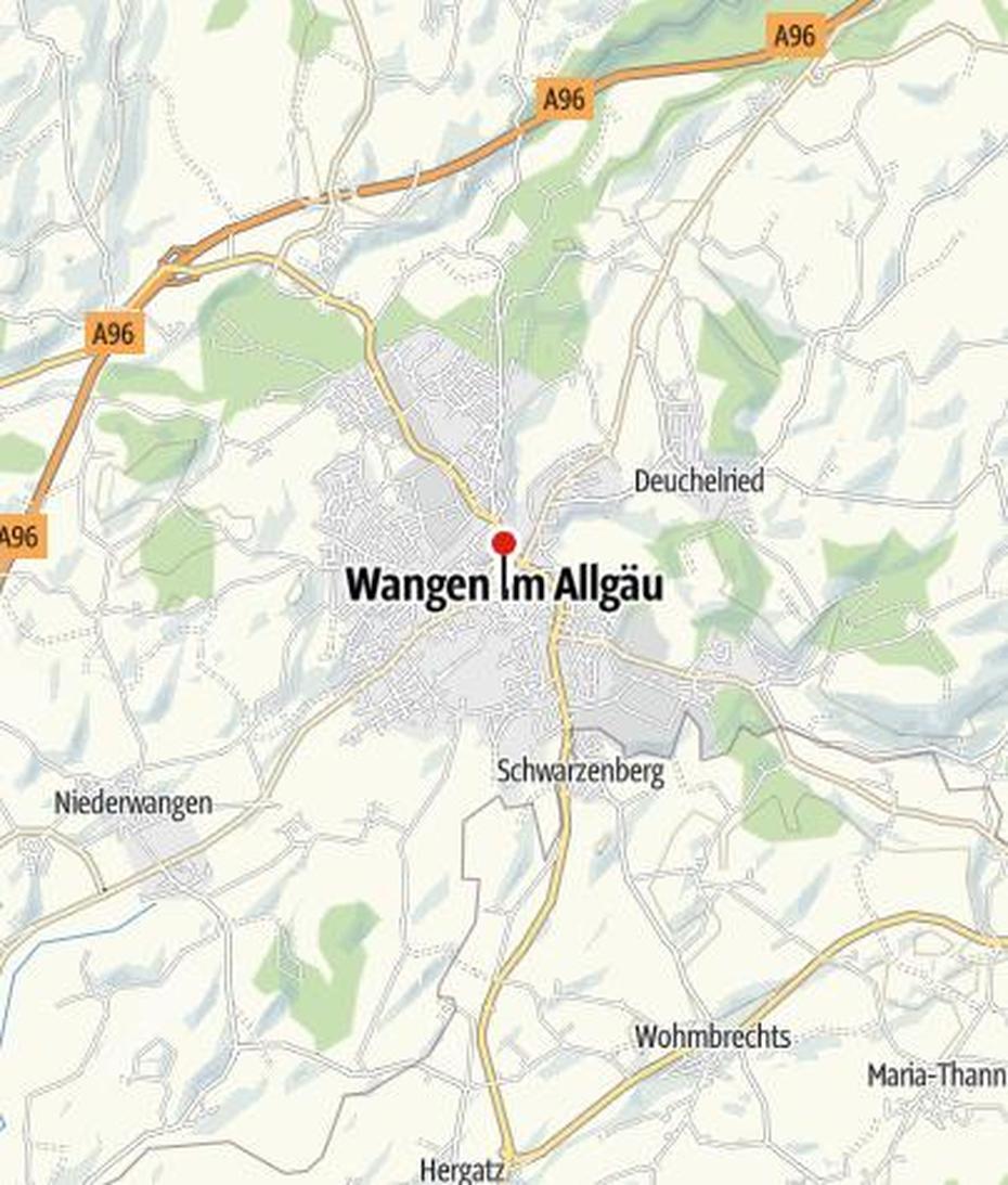 Wangen Bahnhof, Wangen France, Allgau Ortschaft, Wangen Im Allgäu, Germany