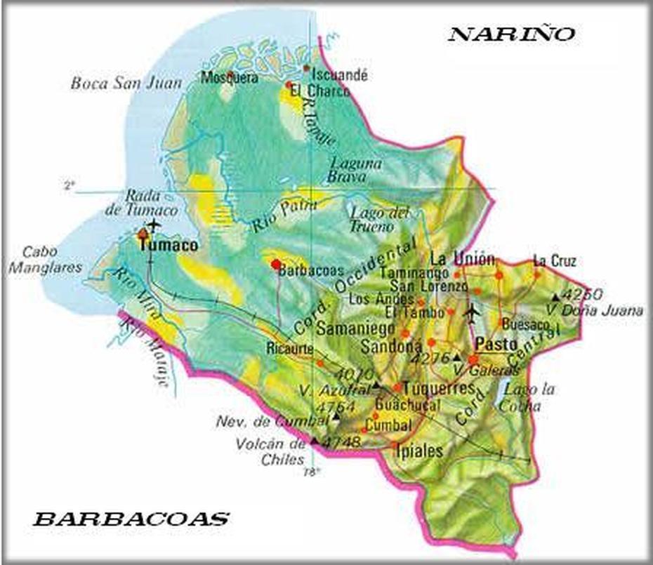 Barbacoas Paraiso Por Descubrir Y Visitar: Municipio Barbacoas – Narino, Barbacoas, Colombia, Colombia Capital, Detailed  Of Colombia