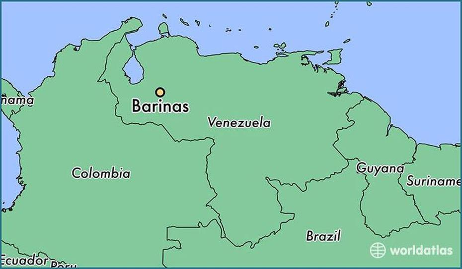 Where Is Barinas, Venezuela? / Barinas, Barinas Map – Worldatlas, Barinas, Venezuela, Ezequiel  Zamora, Plaza Venezuela Caracas