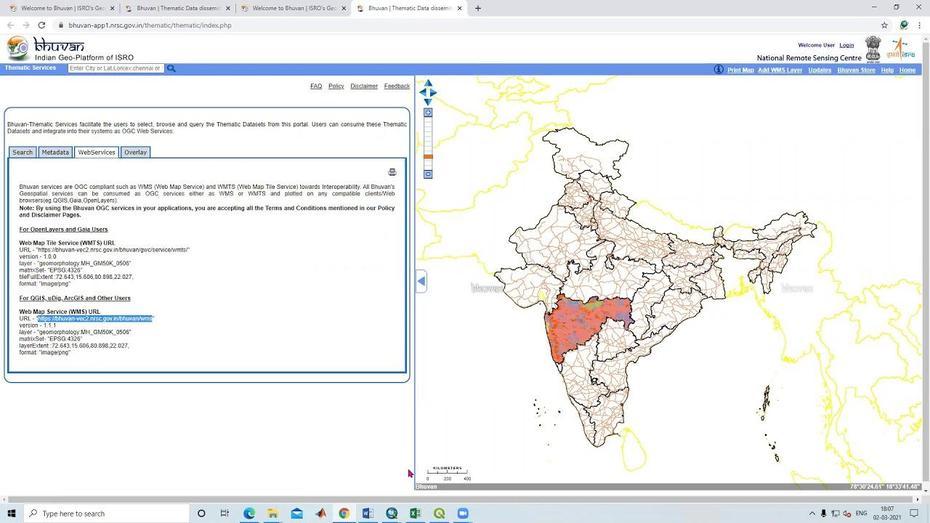 Download Thematic Map Layer From Bhuvan || Download Geomorphology, Lulc …, Bhuban, India, Location Of Buxar In India, India  Showing Karnataka