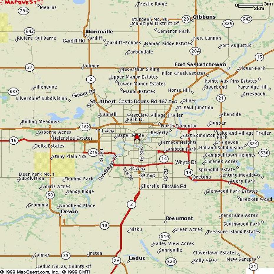 Edmonton City, Edmonton Ab, City Geography, Edmonton, Canada